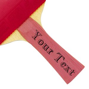 Build A Custom Paddle | Table Tennis Paddle | Ping Pong Paddle | CounterStrike Table Tennis | Red Handle